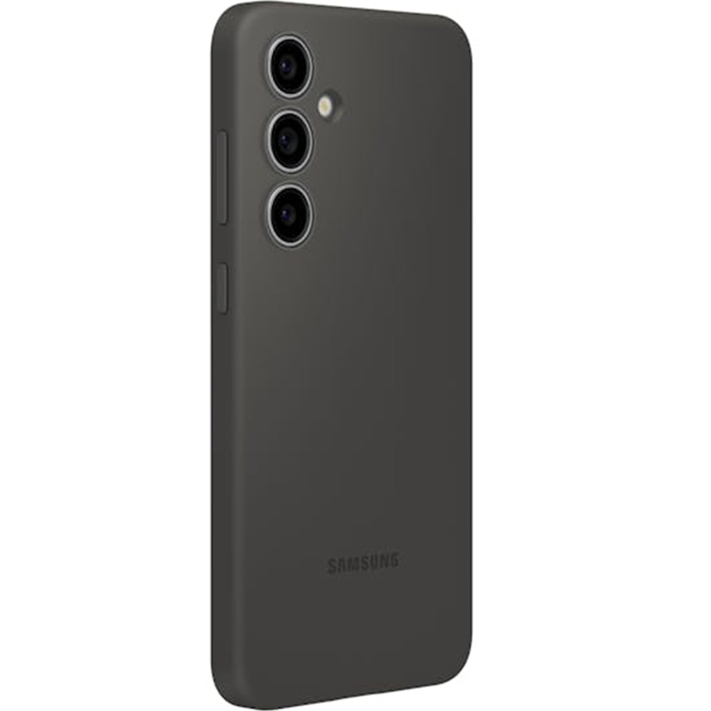 Etui Samsung Silicone Cover do Galaxy S24 FE, czarne